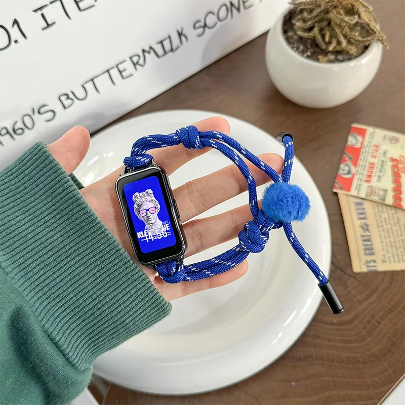 CHUANGYIDA Huawei Compatibility Watch Band 145~220mm Fabric Material-3