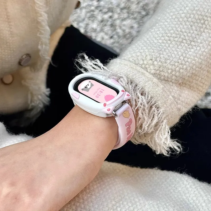 CHUANGYIDA Xiaomi Compatibility Watch Band 145~210mm Silicone Material-8