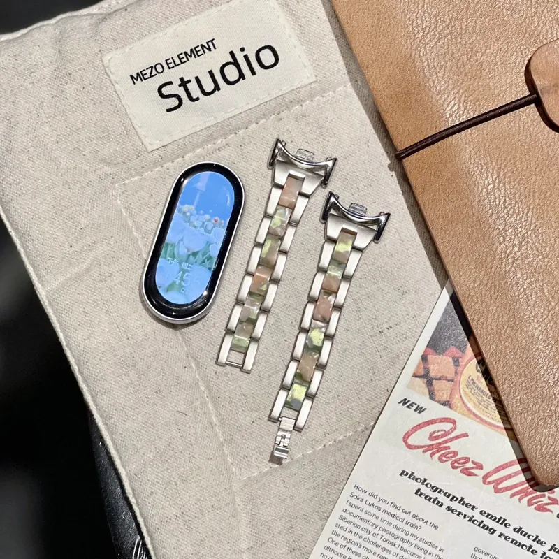 CHUANGYIDA Xiaomi Compatibility Watch Band 135 200mm Steel, Resin Material-13