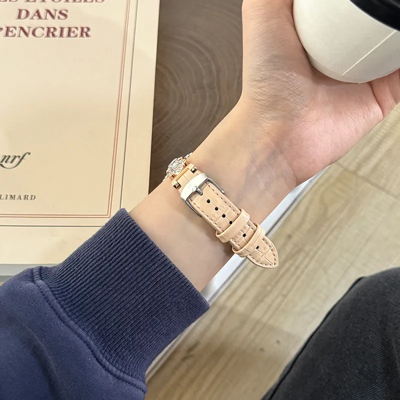CHUANGYIDA Huawei Compatibility Watch Band 145~210mm Artificial Leather Material-22