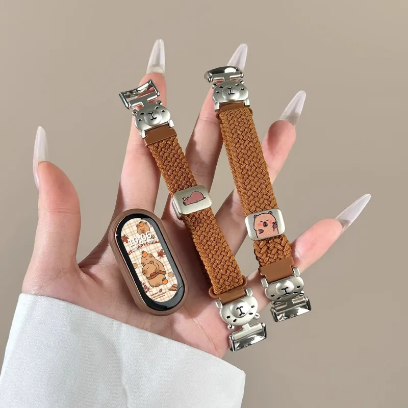CHUANGYIDA Xiaomi Compatibility Watch Band 130 180mm Nylon Material-1