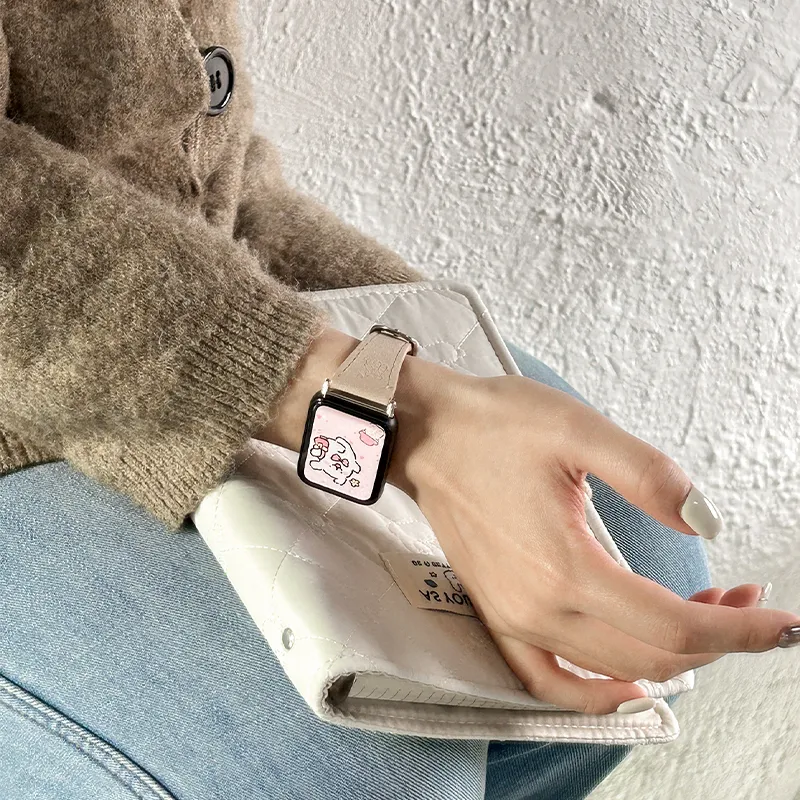 CHUANGYIDA Xiaomi Compatibility Watch Band 145~210mm Suede Material-9