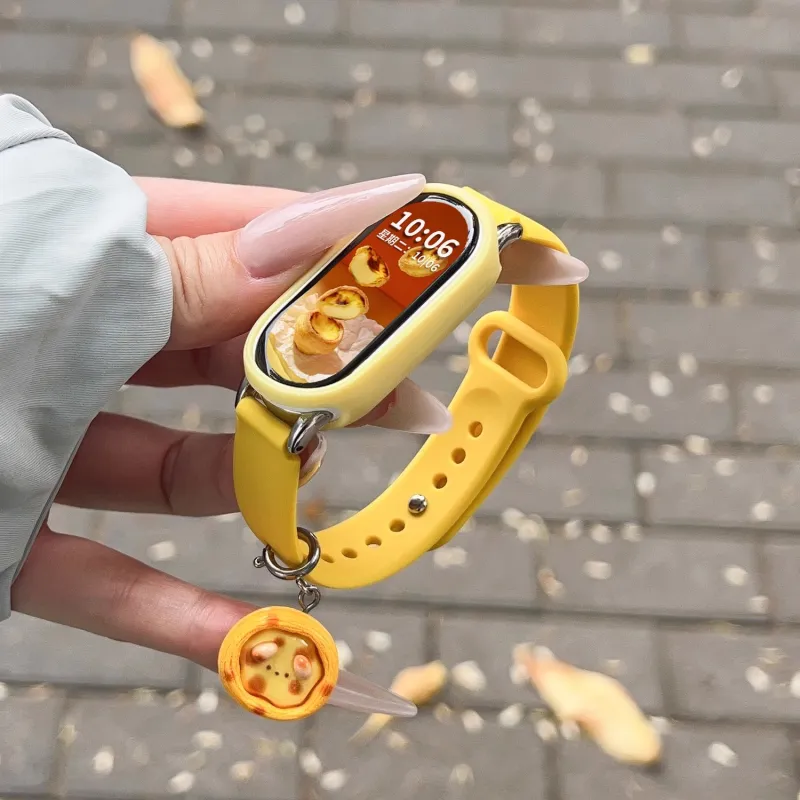 CHUANGYIDA Xiaomi Compatibility Watch Band 130 180mm Silicone Material-1