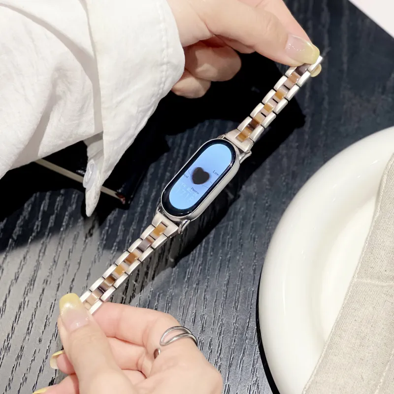 CHUANGYIDA Xiaomi Compatibility Watch Band 135 200mm Steel, Resin Material-11