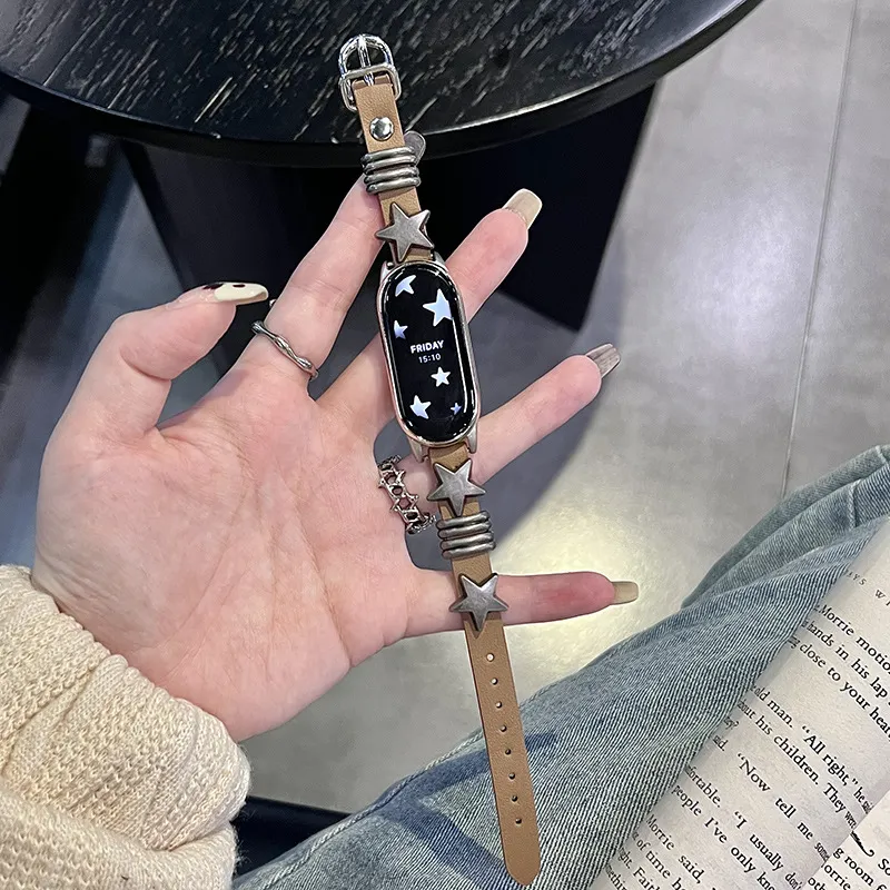 CHUANGYIDA Xiaomi Compatibility Watch Band 145~210mm Leather-10