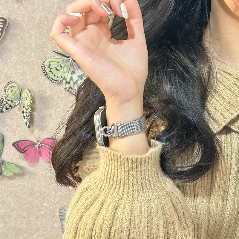 CHUANGYIDA Xiaomi Compatibility Watch Band 145~210mm Metal-9