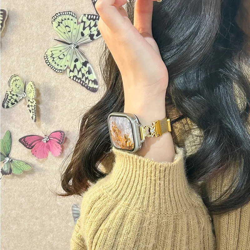 CHUANGYIDA Xiaomi Compatibility Watch Band 145~210mm Metal-4