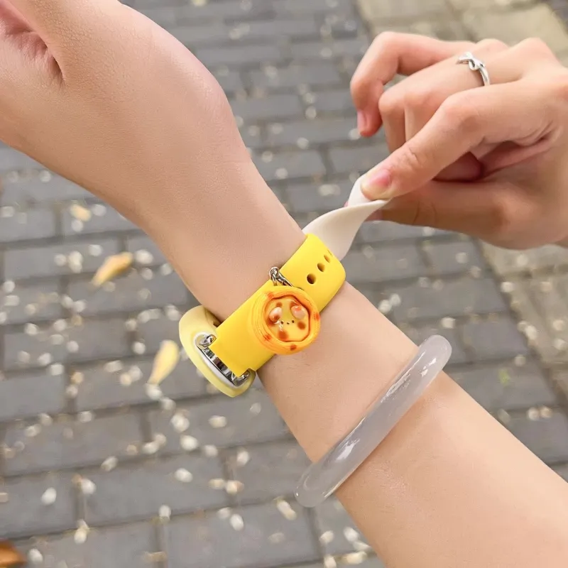 CHUANGYIDA Xiaomi Compatibility Watch Band 130 180mm Silicone Material-7