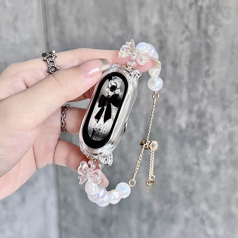 CHUANGYIDA Xiaomi Compatibility Watch Band 145~190mm Natural Stone Material-2