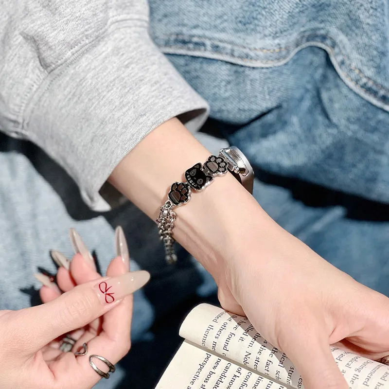 CHUANGYIDA Xiaomi Compatibility Watch Band 18cm Metal-4