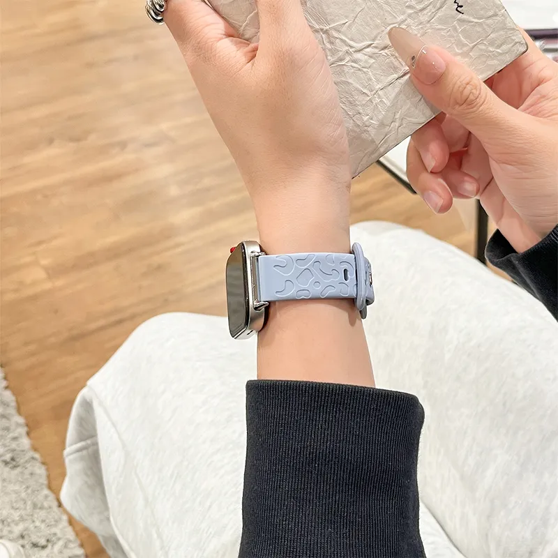 CHUANGYIDA Huawei Compatibility Watch Band 145~210mm Silicone Material-14