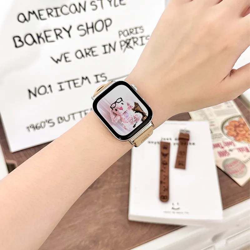 CHUANGYIDA Xiaomi Compatibility Watch Band 145~210mm Artificial Leather Material-2