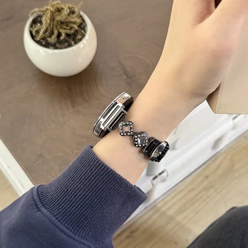 CHUANGYIDA Huawei Compatibility Watch Band 145~210mm Artificial Leather Material-33