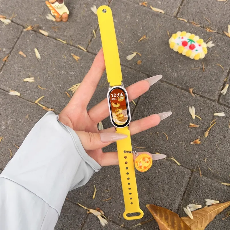 CHUANGYIDA Xiaomi Compatibility Watch Band 130 180mm Silicone Material-2