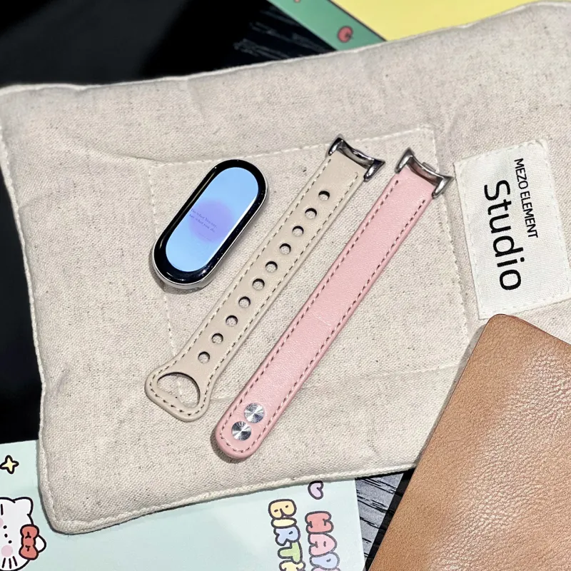 CHUANGYIDA Xiaomi Compatibility Watch Band 135 200mm Artificial Leather Material-6
