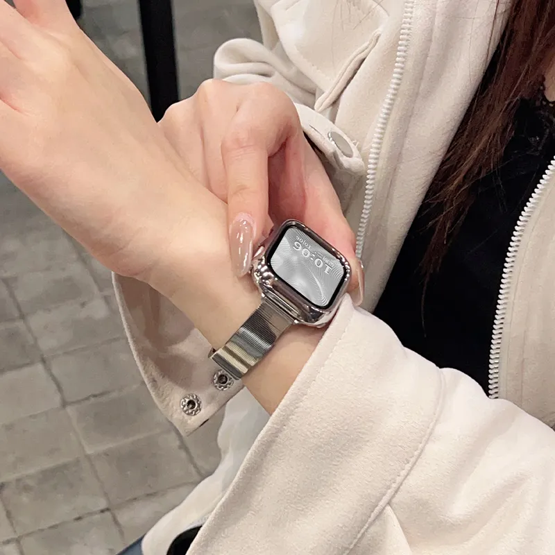 CHUANGYIDA Watch Band Apple Compatibility 130 180mm Metal-4