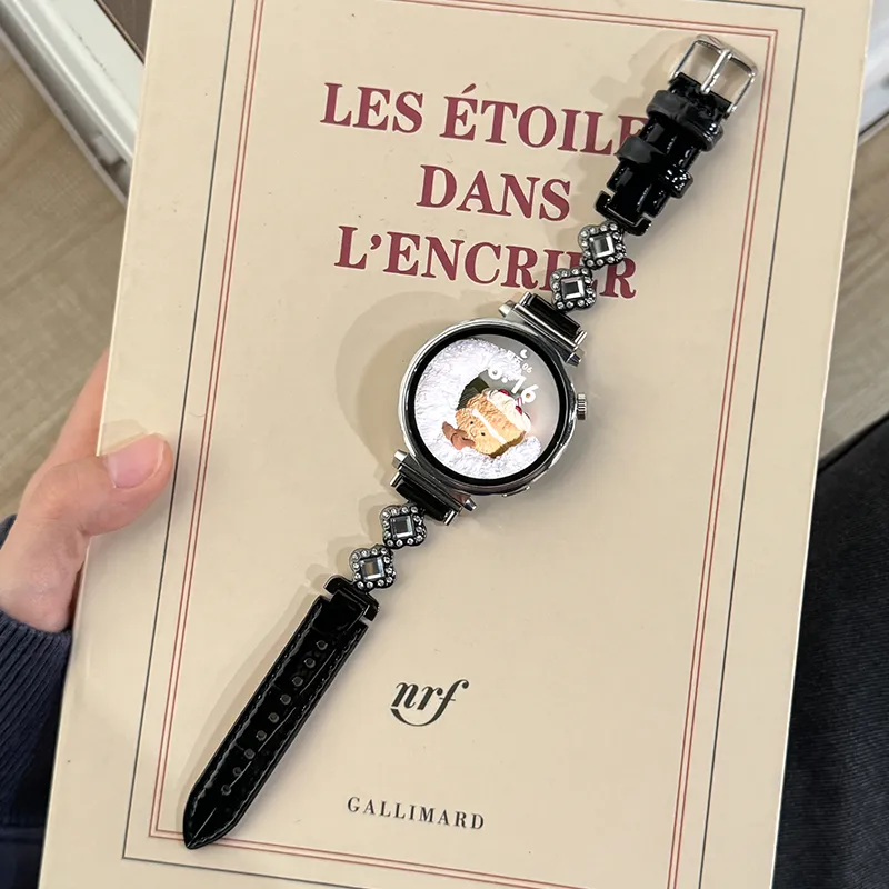 CHUANGYIDA Huawei Compatibility Watch Band 145~210mm Artificial Leather Material-31