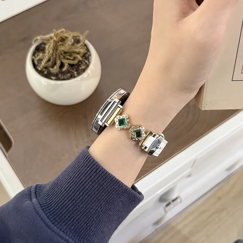 CHUANGYIDA Huawei Compatibility Watch Band 145~210mm Artificial Leather Material-28