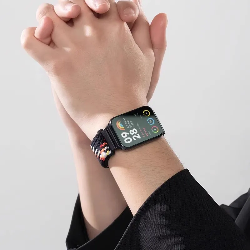 CHUANGYIDA Watch Bands Magnetic Nylon Woven Fashion Quick Release Accessories Unisex-5