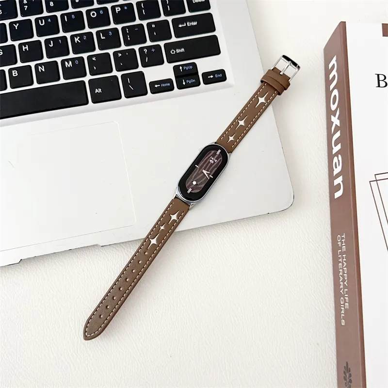 CHUANGYIDA Xiaomi Compatibility Watch Band 145~208mm Artificial Leather Material-10