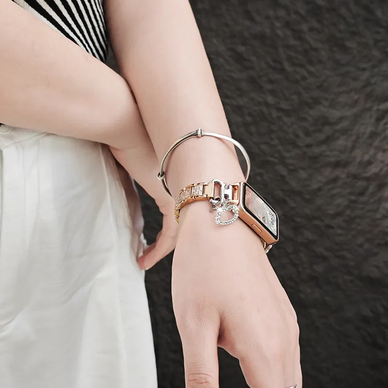 CHUANGYIDA Huawei Honor Compatibility Watch Band 18cm Metal-19
