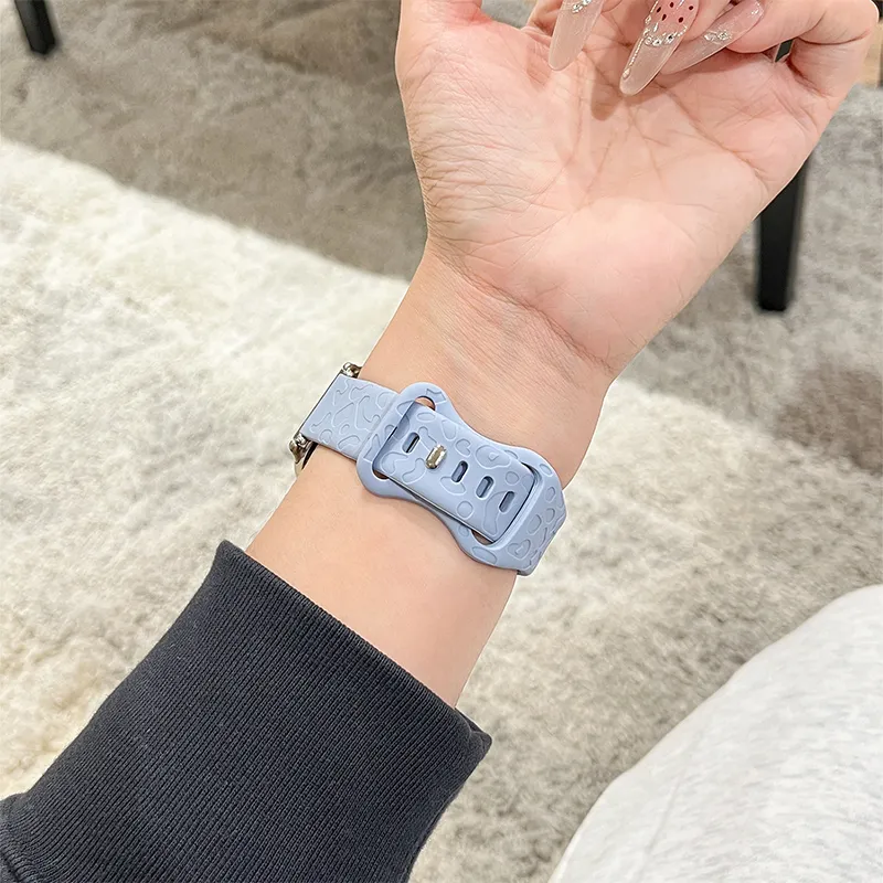 CHUANGYIDA Vivo Compatibility Watch Band 145~210mm Silicone Material-6