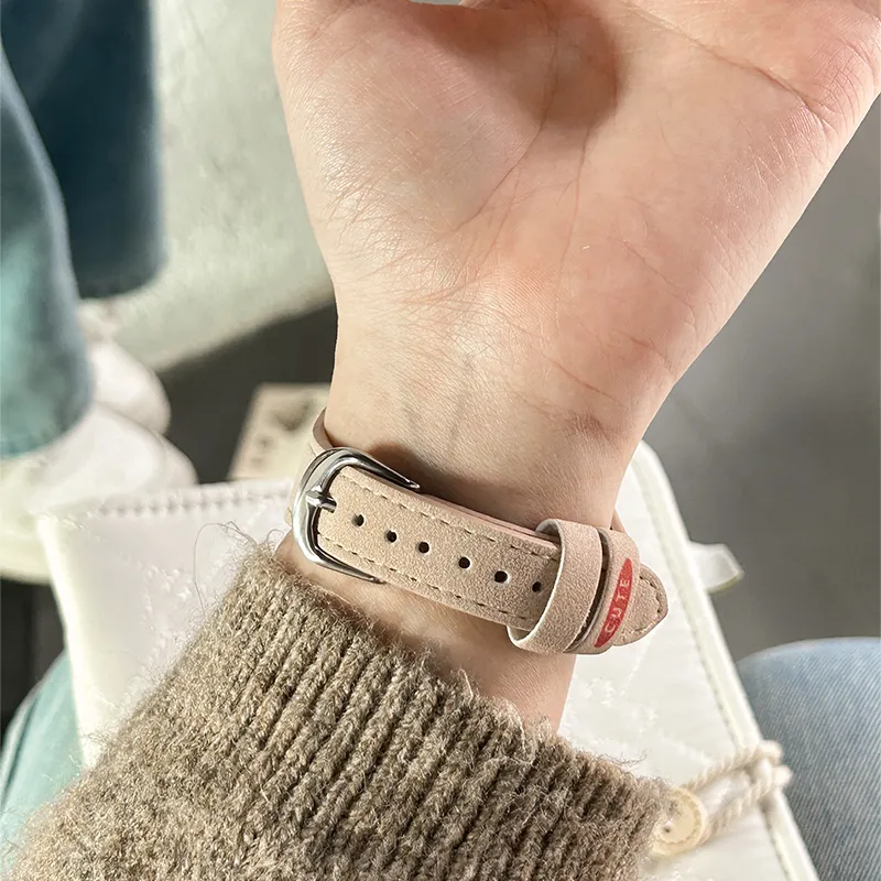 CHUANGYIDA Xiaomi Compatibility Watch Band 145~210mm Suede Material-8