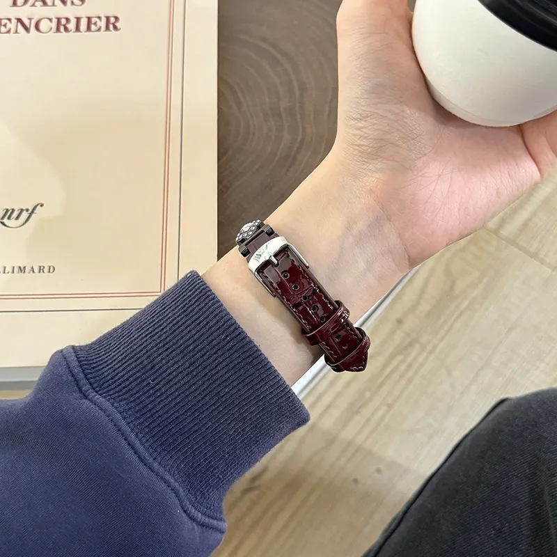 CHUANGYIDA Huawei Compatibility Watch Band 145~210mm Artificial Leather Material-7