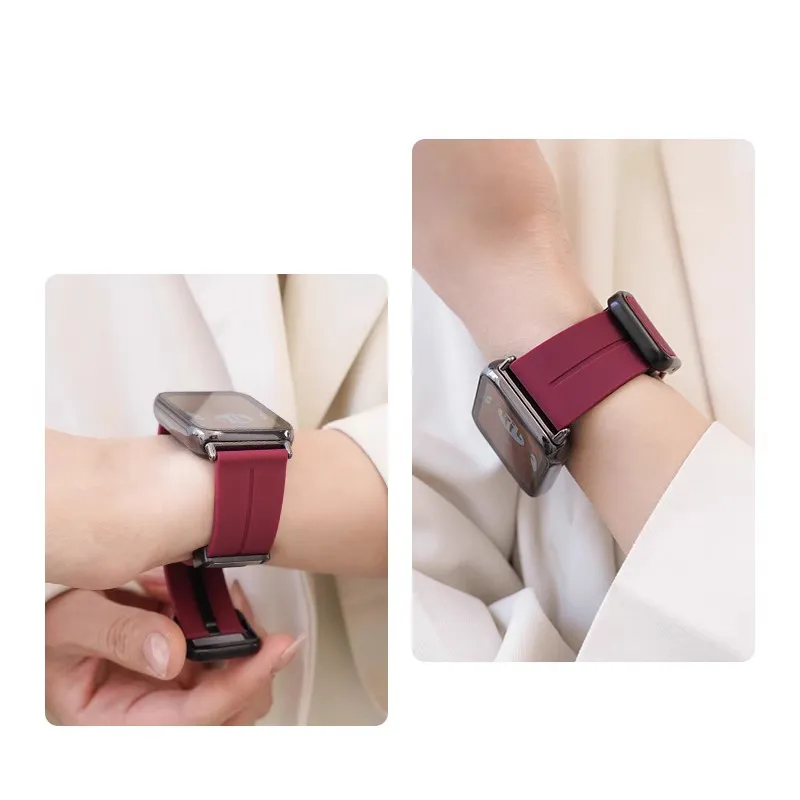 CHUANGYIDA Xiaomi Compatibility Watch Band 145~210mm Silicone Material-1