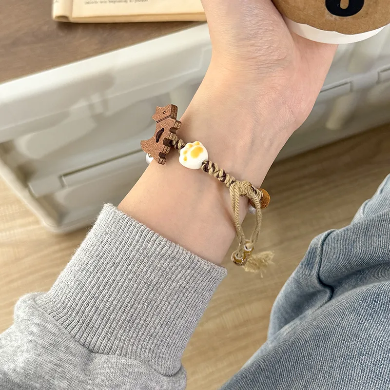 CHUANGYIDA Huawei Honor Compatibility Watch Band 145~200mm Made Of Wood-8