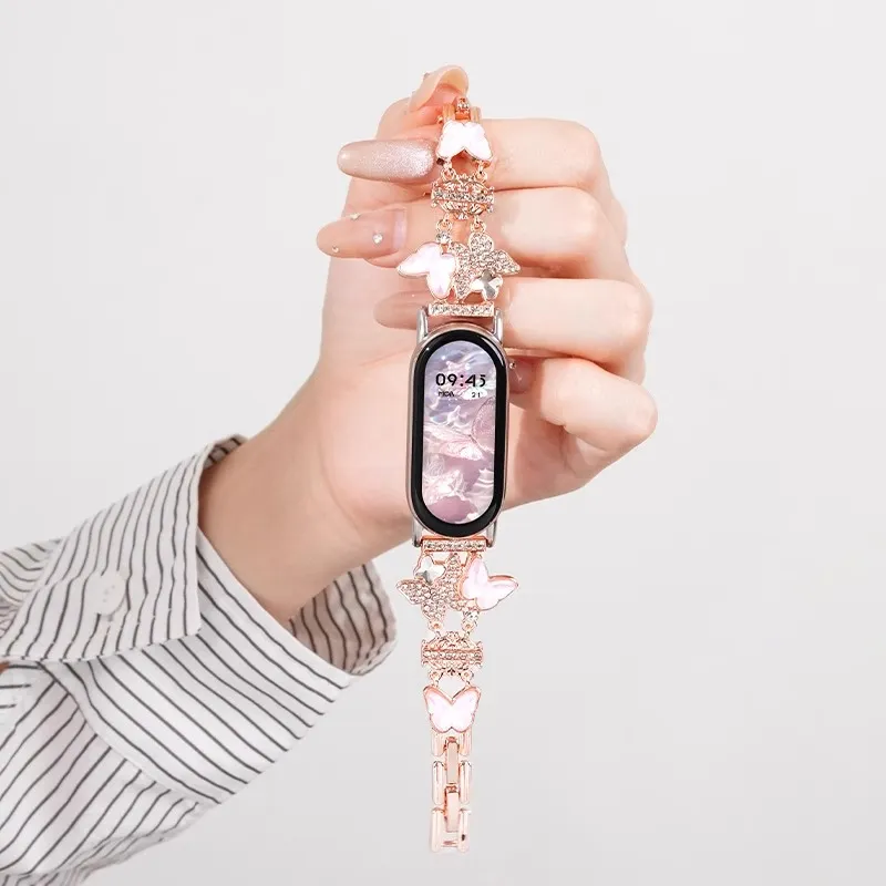 CHUANGYIDA Watch Band Xiaomi Compatibility 185mm Metal-2