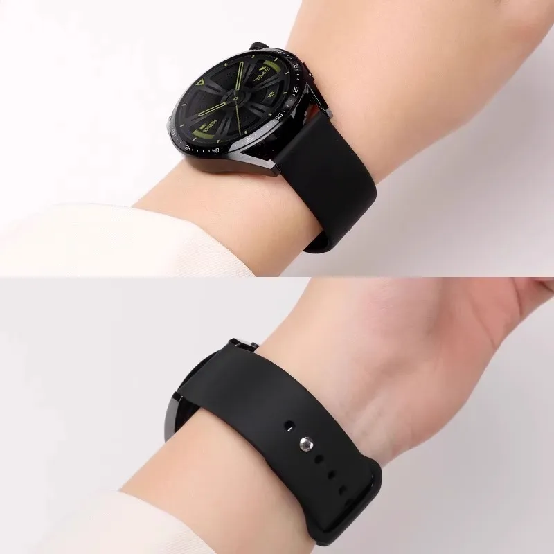 CHUANGYIDA OPPO Compatibility Watch Band 145~210mm Silicone Material-3
