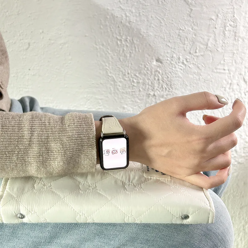 CHUANGYIDA Xiaomi Compatibility Watch Band 145~210mm Suede Material-16