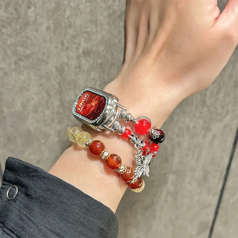 CHUANGYIDA Xiaomi Compatibility Watch Band 180mm Metal-4