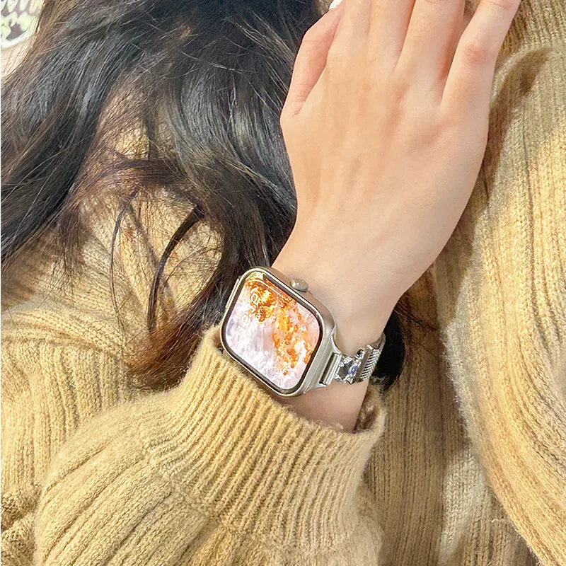 CHUANGYIDA Xiaomi Compatibility Watch Band 145~210mm Metal-11