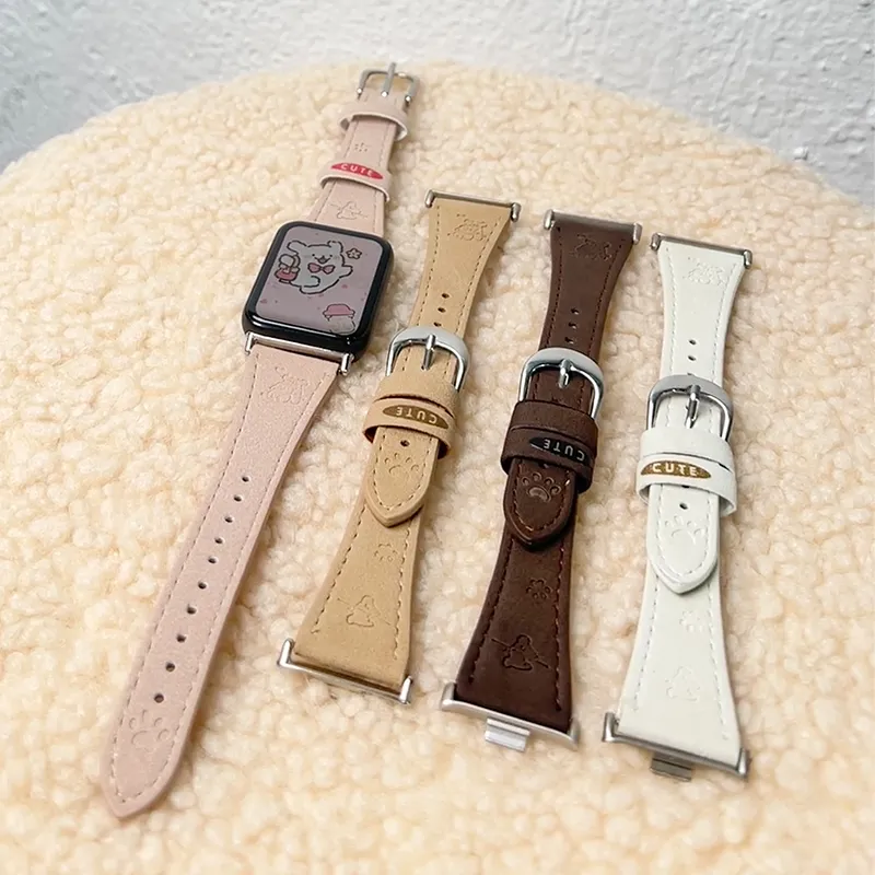 CHUANGYIDA Xiaomi Compatibility Watch Band 145~210mm Suede Material-2