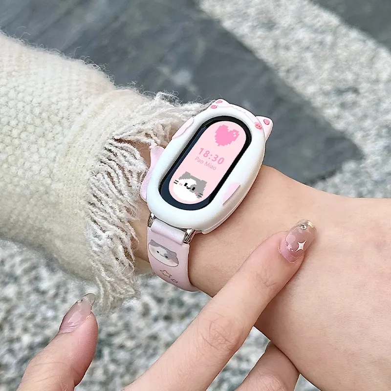 CHUANGYIDA Xiaomi Compatibility Watch Band 145~210mm Silicone Material-7