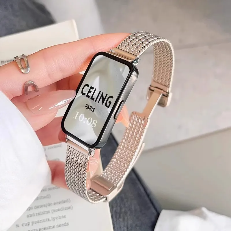 CHUANGYIDA Watch Band Huawei Honor Compatibility 135 200mm Metal-5