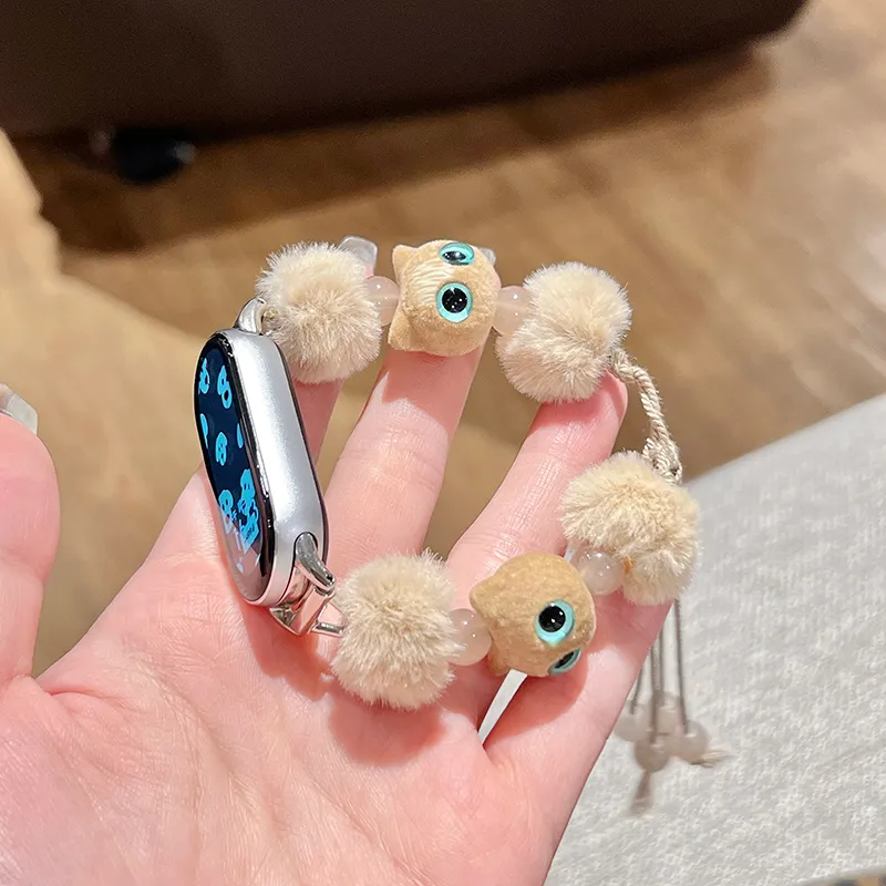CHUANGYIDA Xiaomi Compatibility Watch Band 145~210mm Plush Material-6
