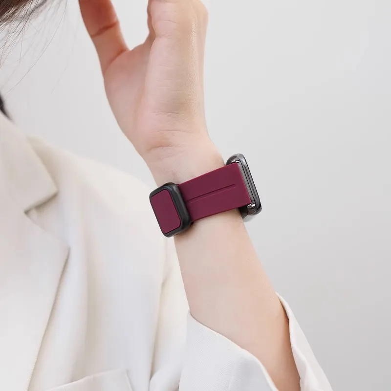 CHUANGYIDA Xiaomi Compatibility Watch Band 145~210mm Silicone Material-2