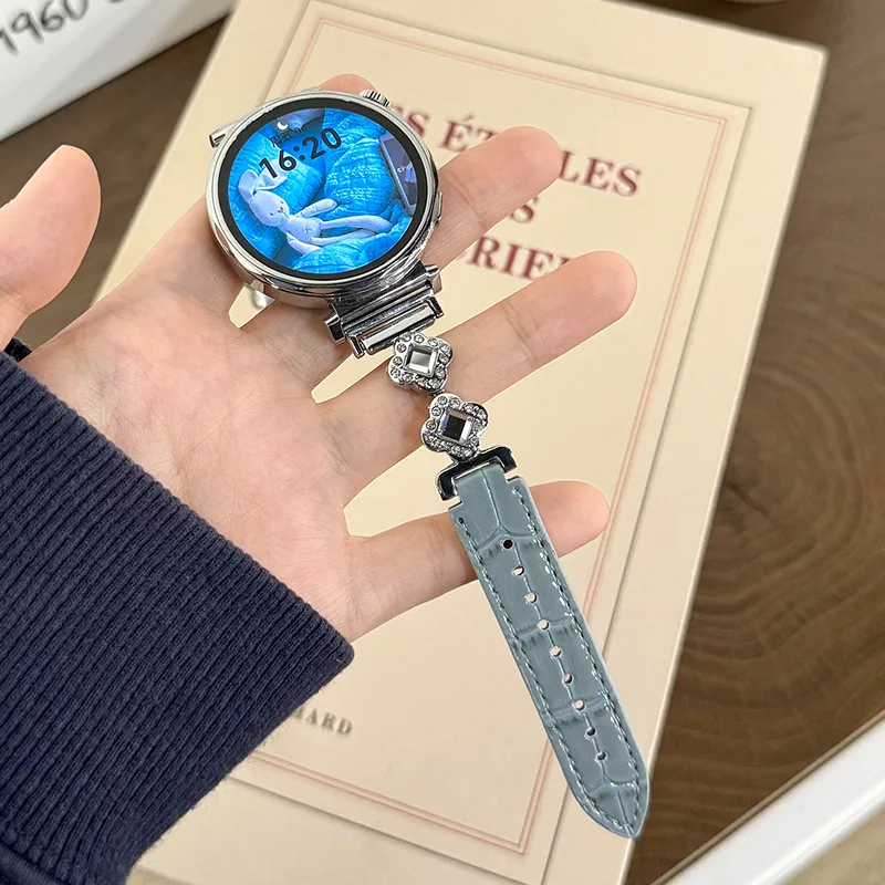 CHUANGYIDA Huawei Compatibility Watch Band 145~210mm Artificial Leather Material-14