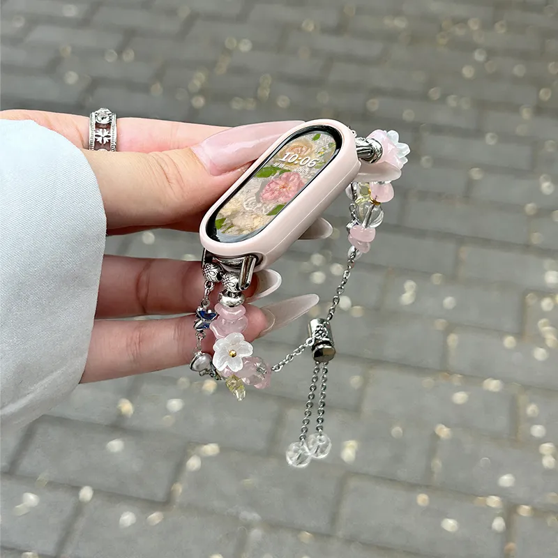 CHUANGYIDA Xiaomi Compatibility Watch Band 130 180mm Bead Material-2