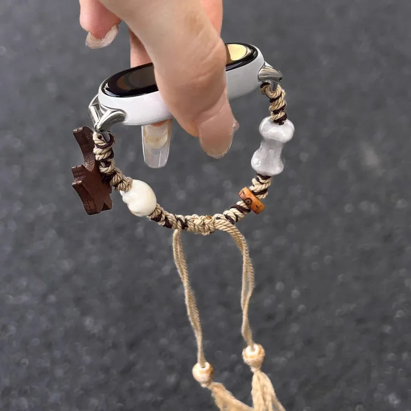 CHUANGYIDA Xiaomi Compatibility Watch Band 145~190mm Made Of Wood-2