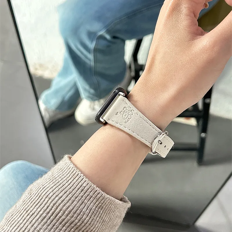 CHUANGYIDA Xiaomi Compatibility Watch Band 145~210mm Suede Material-13