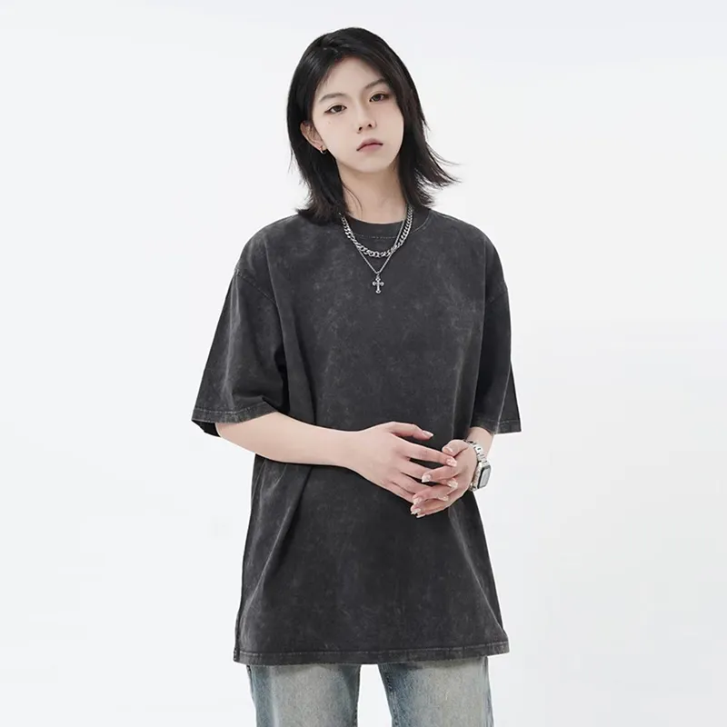 PAINWAKE T Shirt Unisex Washed Black-2