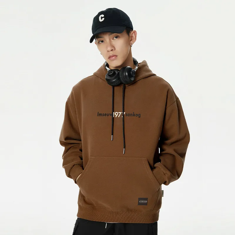 PAINWAKE Sweatshirts Unisex Coffee-3