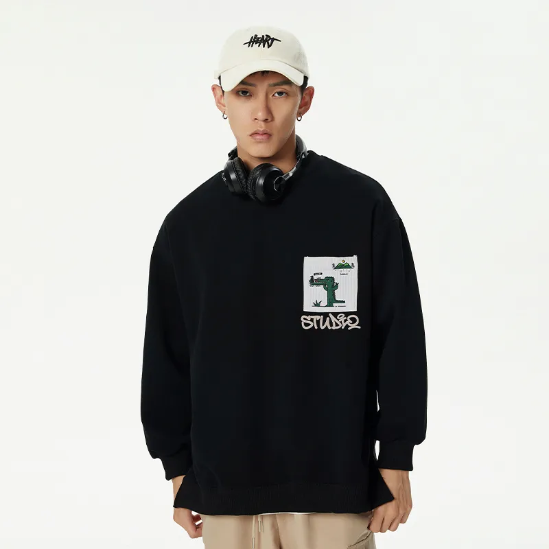 PAINWAKE Sweatshirt Unisex Black-2