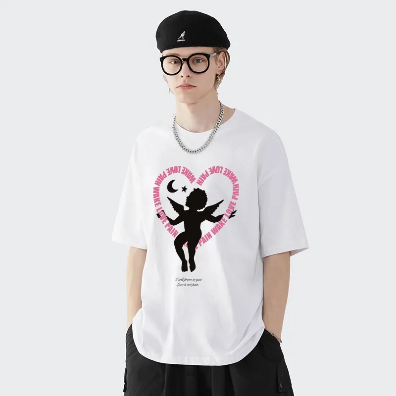 PAINWAKE Short Sleeved T Shirts Unisex-4