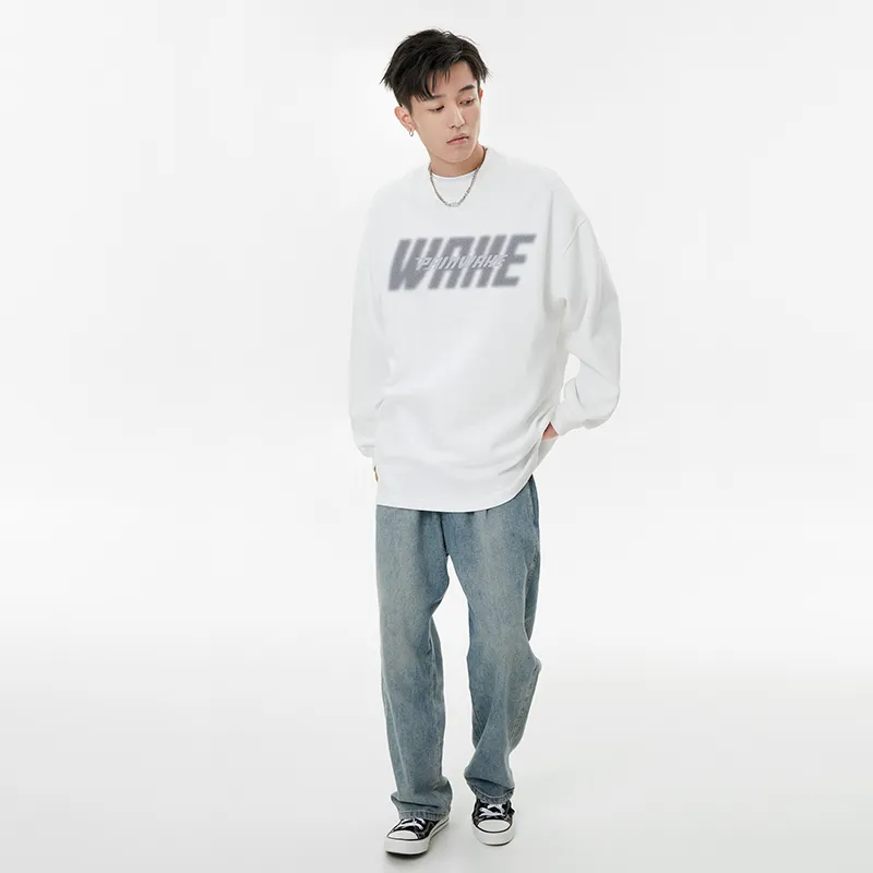 PAINWAKE Pullover Crew Neck Sweatshirt Unisex-12