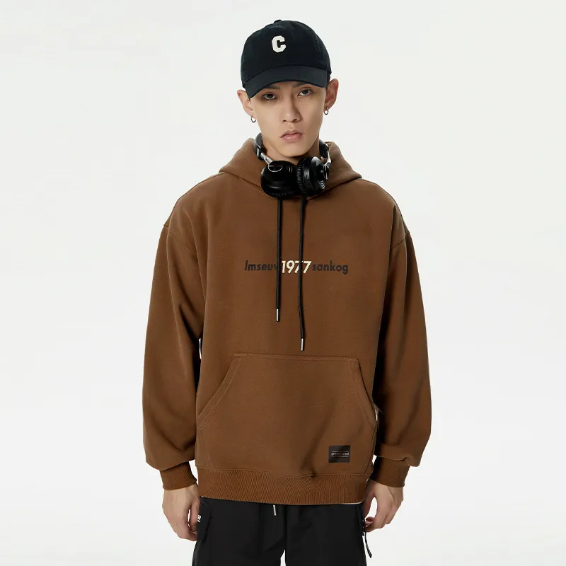 PAINWAKE Sweatshirts Unisex Coffee-5